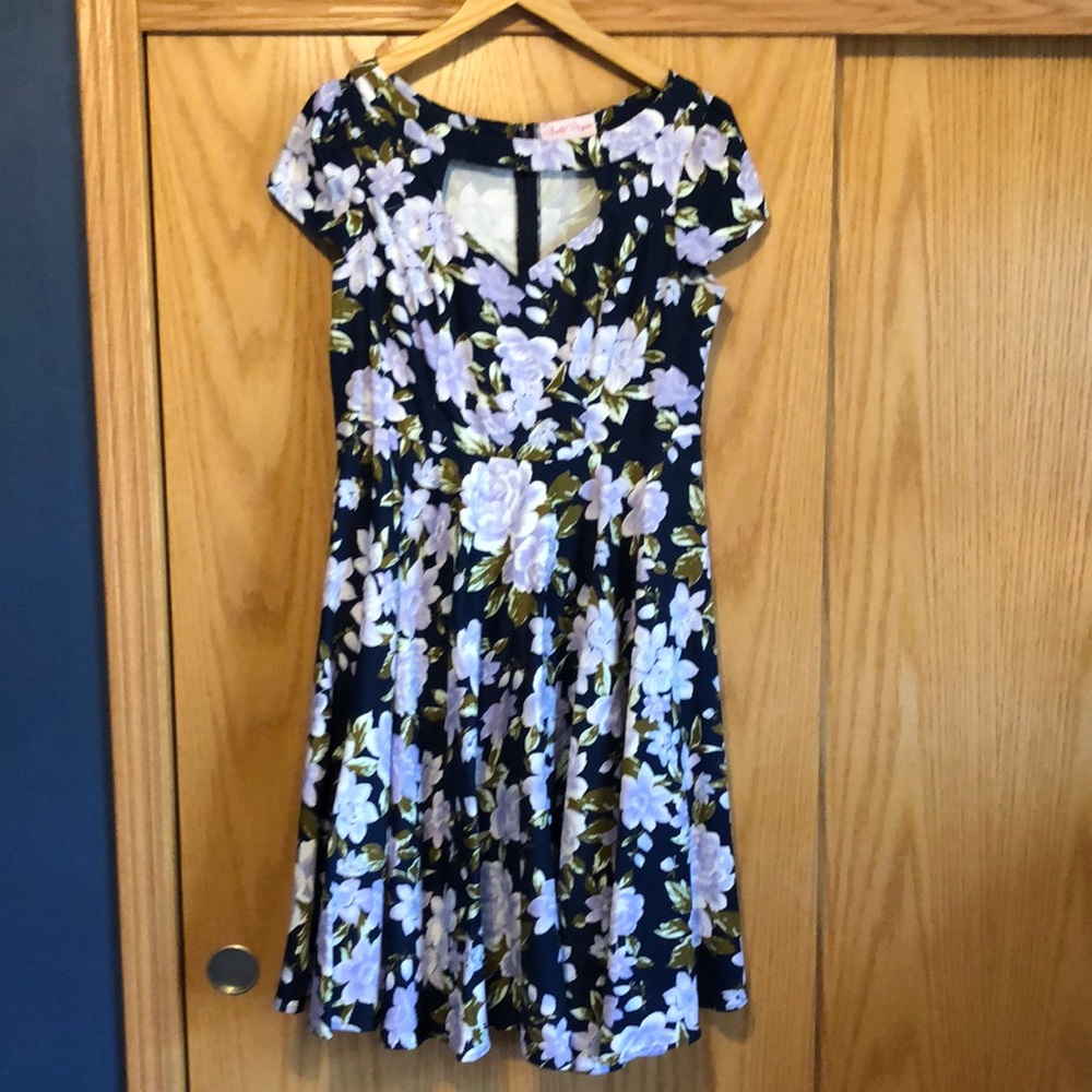 2/$25 Belle Poque A-Line Floral Dress
